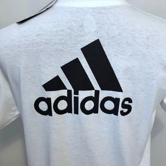 Adidas NWT Graphic Cotton Shirt Boys Size 16-18Y - Picture 8 of 9